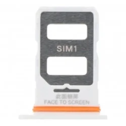 Support Sim Xiaomi Redmi Note 13 Pro 5G (2312DRA50C/2312CRAD3C) - Blanc