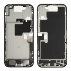 Châssis central retiré pour iPhone 16 Pro (A) complet avec pièces - Noir Châssis central retiré pour iPhone 16 Pro (A) complet avec pièces - Noir