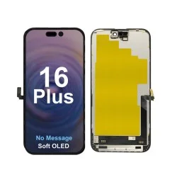 Trusmi iPhone 16 Plus Display Diagnostic Soft OLED - Black
