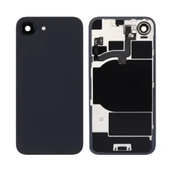 For iPhone 16e Back Glass + Flex- Black