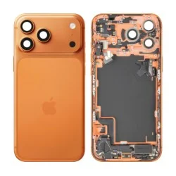 For iPhone 17 Pro Max Middle Frame Pulled (A) Complete With Parts- Cosmic Orange