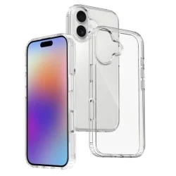 Trusmi TPU Transparent Case For iPhone 16 Plus