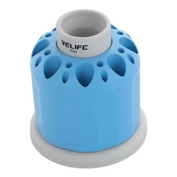RELIFE T01 Multifunctional Rotating Storage Box Holder 25 Holes Design Screwdriver Storage Organizer