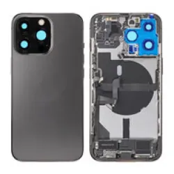 For iPhone 13 Pro Middle Frame Pulled (Grade A-) Complete With Parts- Graphite For iPhone 13 Pro Middle Frame Pulled (Grade A-) Complete With Parts- Graphite