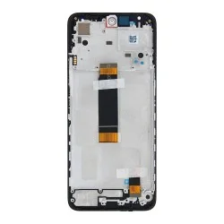 Xiaomi Redmi 12 (23053RN02A) Écran + Numériseur + Cadre 560002M19A00/5600050M1900 - Noir