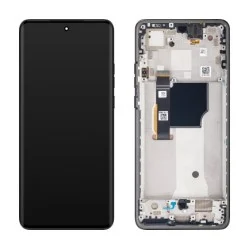 Motorola Moto Edge 40 Neo (XT2307-1) Display + Digitizer + Frame 5D68C23158- Black 