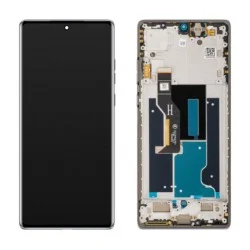 Motorola Moto Edge 50 Fusion (XT2429) Display + Digitizer + Frame 5D68C24344/5D68C24359- Forest Blue