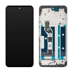 Motorola Moto E15 (XT2523)/ Moto G05 (XT2523) Display + Digitizer + Frame 5D68C29300/5D68C30873- Black