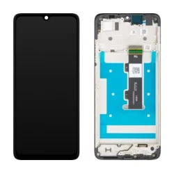 Motorola Moto G06 (XT2535-3) Display + Digitizer + Frame 5D68C31263- Black Motorola Moto G06 (XT2535-3) Display + Digitizer + Frame 5D68C31263- Black