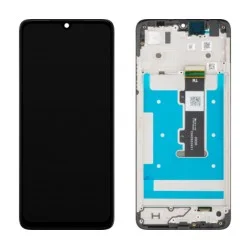 Motorola Moto G06 Power (XT2535-13) Display + Digitizer + Frame 5D68C31392- Black Motorola Moto G06 Power (XT2535-13) Display + Digitizer + Frame 5D68C31392- Black