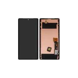 Google Pixel 6 Pro (GLUOG, G8VOU)-Display + Digitizer + Frame- Black Google Pixel 6 Pro (GLUOG, G8VOU)-Display + Digitizer + Frame- Black
