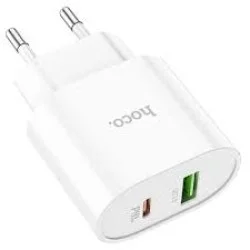 Hoco C95A Home Charger 20W QC3.0 White Hoco C95A Home Charger 20W QC3.0 White