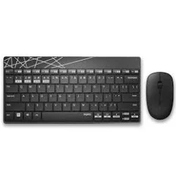 Rapoo 8000S Keyboard and Mouse Set Wireless 2.4 GHz 1300 DPI 