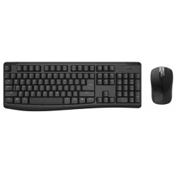 Rapoo X1800Pro 2.4G Wireless Keyboard and Mouse Combo with Spill-Resistant and Multimedia hotkeys
