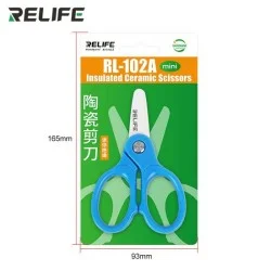 RELIFE RL-102A Mini Insulated Ceramic For Phone Cut Battery Cable Repair Anti-static Insulation Safety Scissors Hand Tools RELIFE RL-102A Mini Insulated Ceramic For Phone Cut Battery Cable Repair Anti-static Insulation Safety Scissors Hand Tools