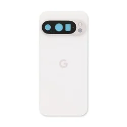 Google Pixel 9 Pro (GR83Y/GEC77/GWVK6) Battery Cover With Lens- White
