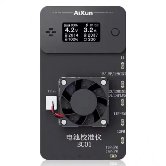 Aixun BC02 Battery Calibrator Apple Battery Health Calibration for iPhone 11 12 13 14 Pro Max Series Battery Repair Too