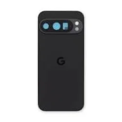 Google Pixel 9 Pro (GR83Y/GEC77/GWVK6) Battery Cover With Lens- Black