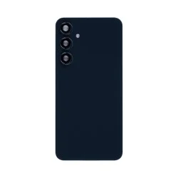 Cache-batterie avec lentille pour Samsung Galaxy A35 SM-A356B - Bleu marine