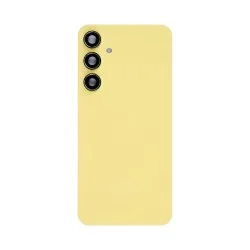 Cache-batterie avec lentille pour Samsung Galaxy A35 SM-A356B - Jaune