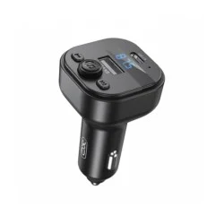 XO-BCC18 Bluetooth FM Transmitter And Car Charger 1x USB-A - 1x USB-C - Black