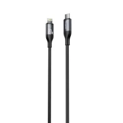 Trusmi 27W USB-C To Lightning Smart Power off Alluminum Alloy Cable - Black