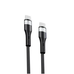 Trusmi 60W USB-C To USB-C Sillicone Cable 2M- Black