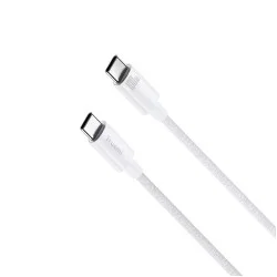 Trusmi 100W C To C Charging Cable White 3M Trusmi 100W C To C Charging Cable White 3M