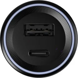 OnePlus SuperVOOC, Car Charger, 80W, 7.3A, 1 X USB-A - 1 X USB-C- Black OnePlus SuperVOOC, Car Charger, 80W, 7.3A, 1 X USB-A - 1 X USB-C- Black