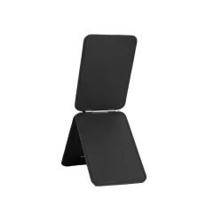 Trusmi PU Magnetic Triangle Stand Magsfe Card Holder-Black