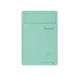 Trusmi Silikon-Kartenhalter mit Magsafe Grün