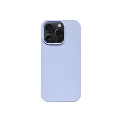 Trusmi Built-in Magnetic Case For iPhone 15- Lilac Purple/Blue
