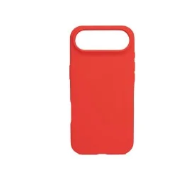 Trusmi Soft Liquid Silicone Built-in Magnetic Phone Case For iPhone 17 Air- Red