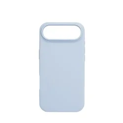 Trusmi Soft Liquid Silicone Built-in Magnetic Phone Case For iPhone 17 Air- Light Blue