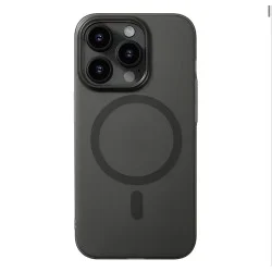 Trusmi Magnetic Skin-Friendly Matte Case For iPhone 16 Plus- Black
