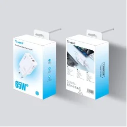 Trusmi PD65W A+2C GaN Fast Charger White Trusmi PD65W A+2C GaN Fast Charger White