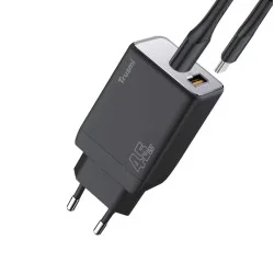 Trusmi PD45W Mini USB-A And USB-C Dual Port GaN Fast Charger