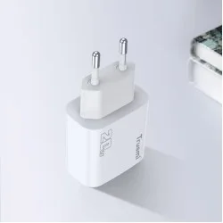 Trusmi PD20W Type-C Charger Set With 20W USB-C TO Lightining- White Trusmi PD20W Type-C Charger Set With 20W USB-C TO Lightining- White