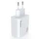 PD65W A+C+L(support L TO C charging)GaN Fast Charger EU- White PD65W A+C+L(support L TO C charging)GaN Fast Charger EU- White