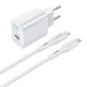 Trusmi PD 25W Type-C Charger Set With 25W USB-C To USB-C- White Trusmi PD 25W Type-C Charger Set With 25W USB-C To USB-C- White