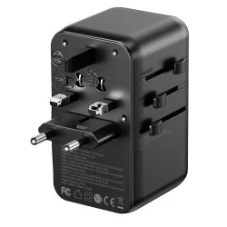 Trusmi 68W 3x USB-C 2x USB-A Travel Adapter Charger with Cable - Black Trusmi 68W 3x USB-C 2x USB-A Travel Adapter Charger with Cable - Black