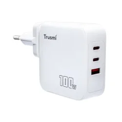 Trusmi PD100W 2C1A GaN Fast Charger (EU) White