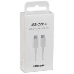 Samsung Cable (Type C To C) 5A EP-DN975BWEGWW White- EU Blister