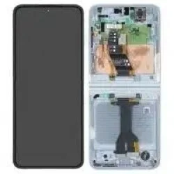 Samsung Galaxy Z Flip 6 SM-F741B Display + Digitizer + Rahmen GH82-35014C – Blau