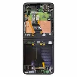Samsung Galaxy Z Flip 6 SM-F741B Display + Digitizer + Rahmen GH82-35014E – Absolut Schwarz