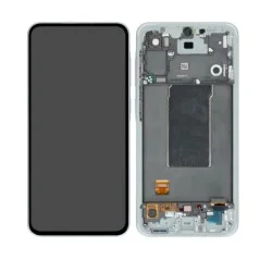 Samsung Galaxy A56 SM-A566B Display + Digitizer + Rahmen GH82-36829C- Olivgrün Samsung Galaxy A56 SM-A566B Display + Digitizer + Rahmen GH82-36829C- Olivgrün