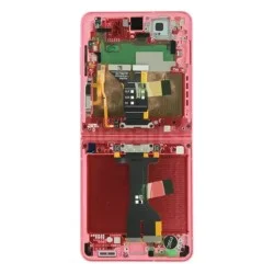 Samsung Galaxy Z Flip 7 SM-766B Display + Digitizer + Frame GH82-37581D- Coral/Red