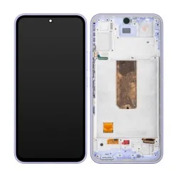 Samsung Galaxy A37 5G SM-A376B Display + Digitizer + Rahmen GH82-39232D – Violett