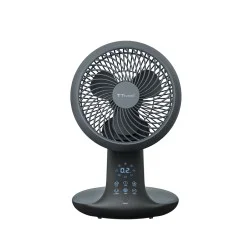 Trusmi 10-inch Desktop Circulation Fan DC Electronic Model- Black