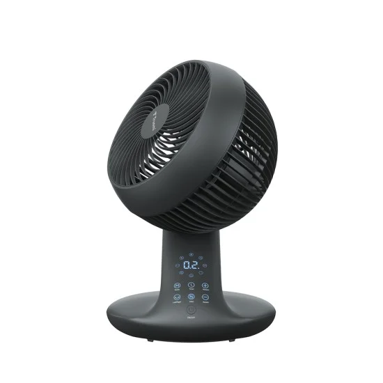 Trusmi 10-inch Desktop Circulation Fan DC Electronic Model- Black